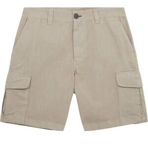 NWT $175 Paul Smith Cotton/Linen Cargo Skater Shorts, Khaki, XL